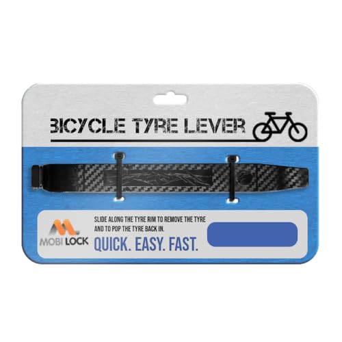Mobi Lock Leva per Pneumatici da Bicicletta - Strumento per Il Cambio di Pneumatici per Biciclette - Rimozione e Installazione Rapida e Semplice dei Pneumatici