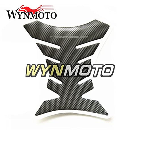 WYNMOTO Carbon Look Tank Pad, Tank Pad Fit For ZX10R 2008 2009 2010 ZX-10R 08 09 10 Motorcycle Carbon Style Tank Pad, Gas Tank Protector