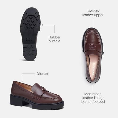 Image of COACH Women's Leah Platform Loafers