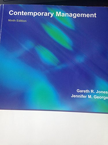 Contemporary Management 1308564422 Book Cover