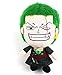 RKMJXJ Jouets en Peluche 34cm Une pièce Roronoa Zoro Peluche poupée poupée Anime Zoro Jolie décoration Jouets Enfants Enfants Cadeau