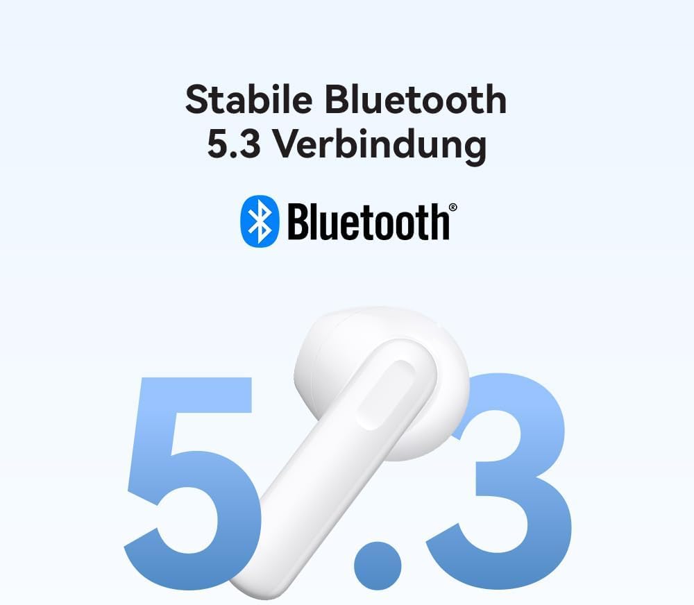 HUAWEI FreeBuds SE 2 Kabellos Kopfhörer, Bis zu 40 Stunden Akkulaufzeit, Leicht und komfortabel, Ausgewogener Klang, Wasserdichtigkeit, keramisch weiß