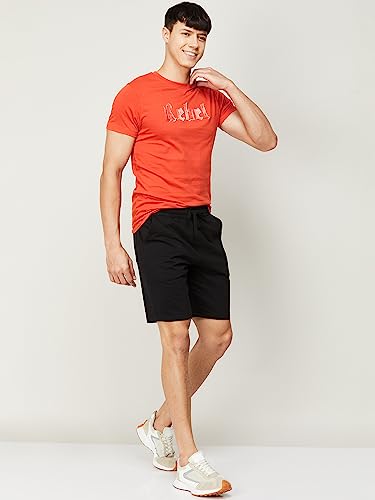 Image of Fame Forever by Lifestyle Men Cotton Regular Fit Solid Shorts