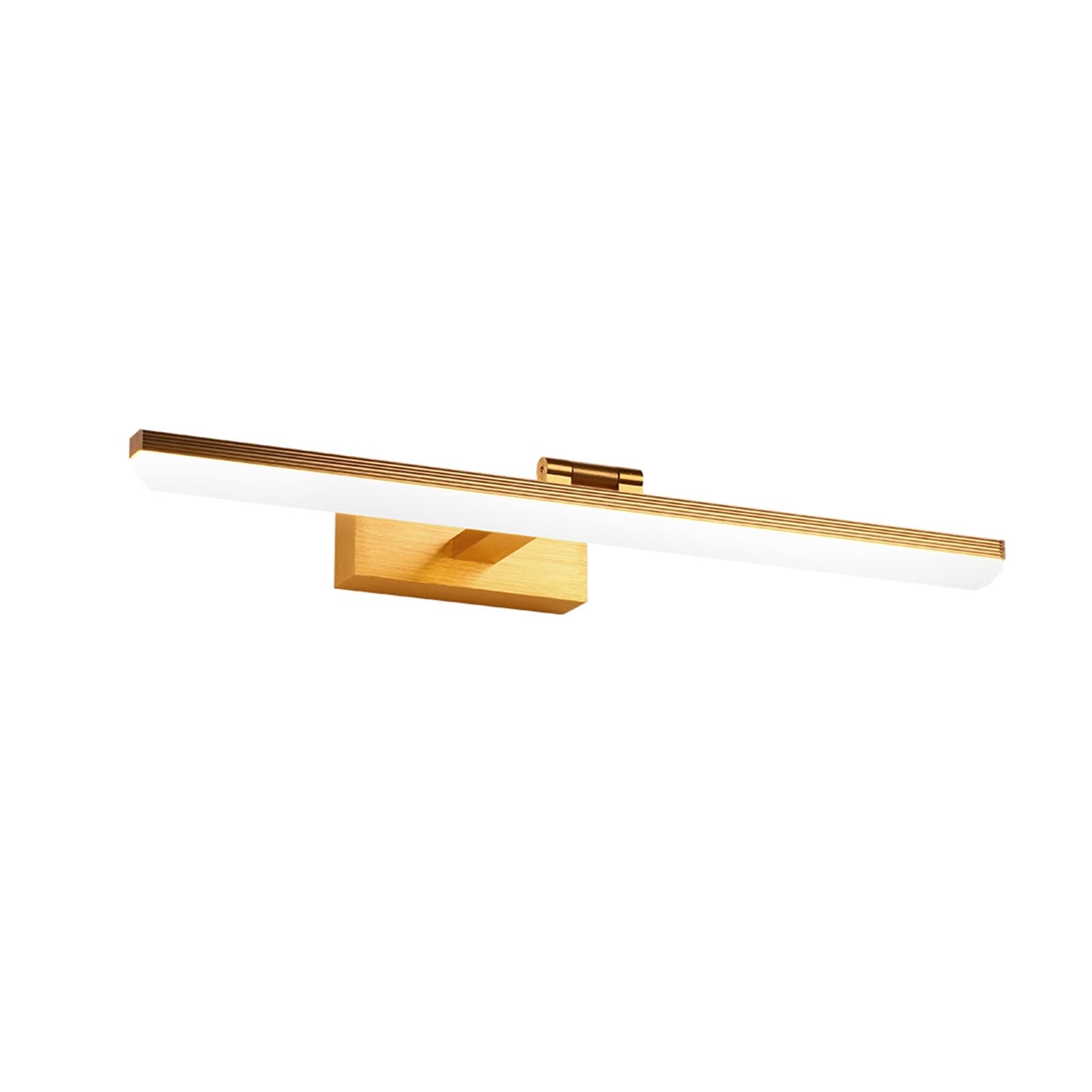 KXEcoLife Picture Lights for Wall, Interior Wall Light Fixtures LED Indoor 8W 10W Lamp Inside Modern Sconces Black Gold Silver Home, Hotel(5500-7000K,GOLD40CM)