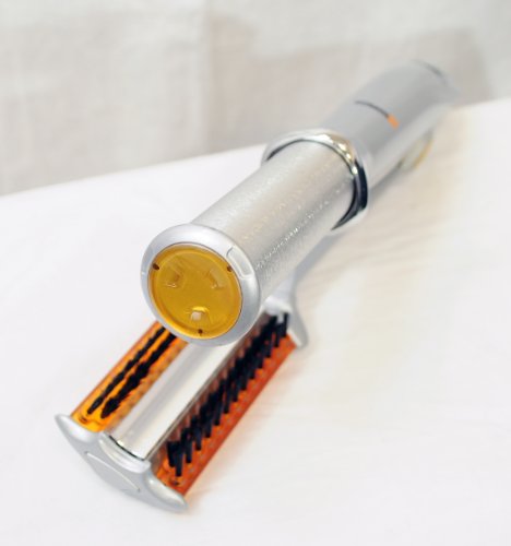GSI Super Quality Electric Rotating Hair Styling Hot Iron With Matching Heating Brush, Led Display - Style Like A Pro!