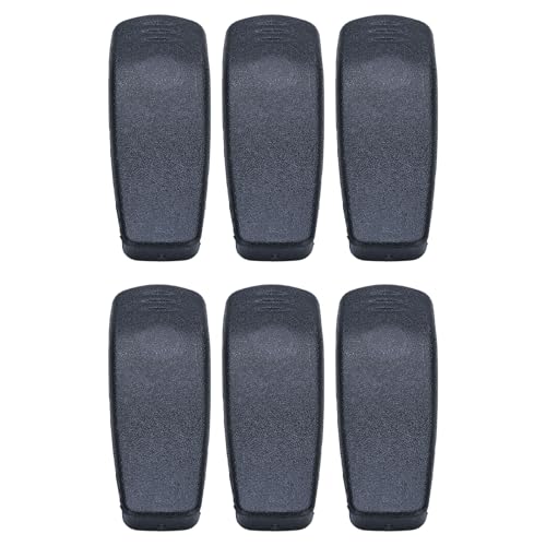 6 Pezzi Clip da Cintura per Radio Clip da Clip di Ricambio per Moto Cp360 Cp040 Gp3188 Cp160 Dp1400 Ep450 Cp150 Cp140 Pr400 Cp200 Cp340 Cp180 Cp380 Gp3688 Custodia a