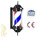 Produktbild Barbierstab Leuchtkugel Barber Pole LED Wandleuchte Hair Salon öffnen Zeichen Wasserdichte Dreh