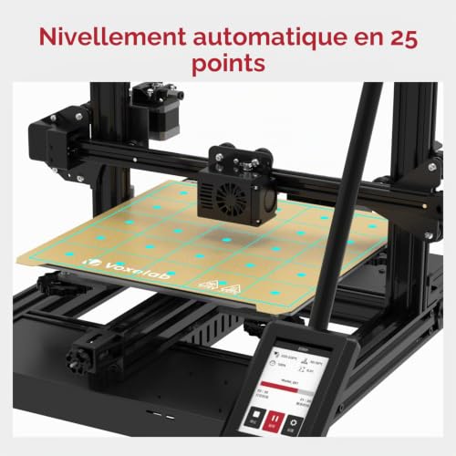 Imprimante 3D Voxelab Aquila X3 Plus - Détails des composants, connecteurs et fonctionnalités