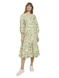 Länge: Midi TOM TAILOR Damen 1025872 Volant Kleid, 26974-Green Paisley Design, 44
