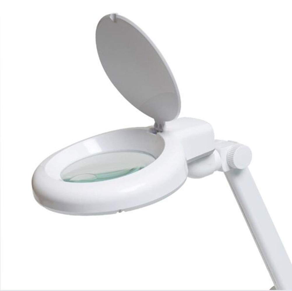Lupa Biurkowa Z Diodami Led Do Czytania, Powiększenie 1,75X 4X, Bezdotykowa, Ze Stojakiem Z Oświetleniem Led Do Inspekcji Rękodzieła, Lutowania, Szycia I Innych Prac.,