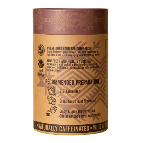 Lavender Coconut Yaupon Tea – Yaupon Brothers – Wild-Crafted, Naturally Caffeinated – Antioxidant-Rich – Florida Grown Superfood – 16 Natural Fiber Tea Bags #TOP2