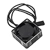RC Car Motor Cooling Fan for Most RC Model Cars, 25x25mm Aluminum Alloy Lightweight Brushless ESC High Speed Heat Dissipation Fan (Silver)
