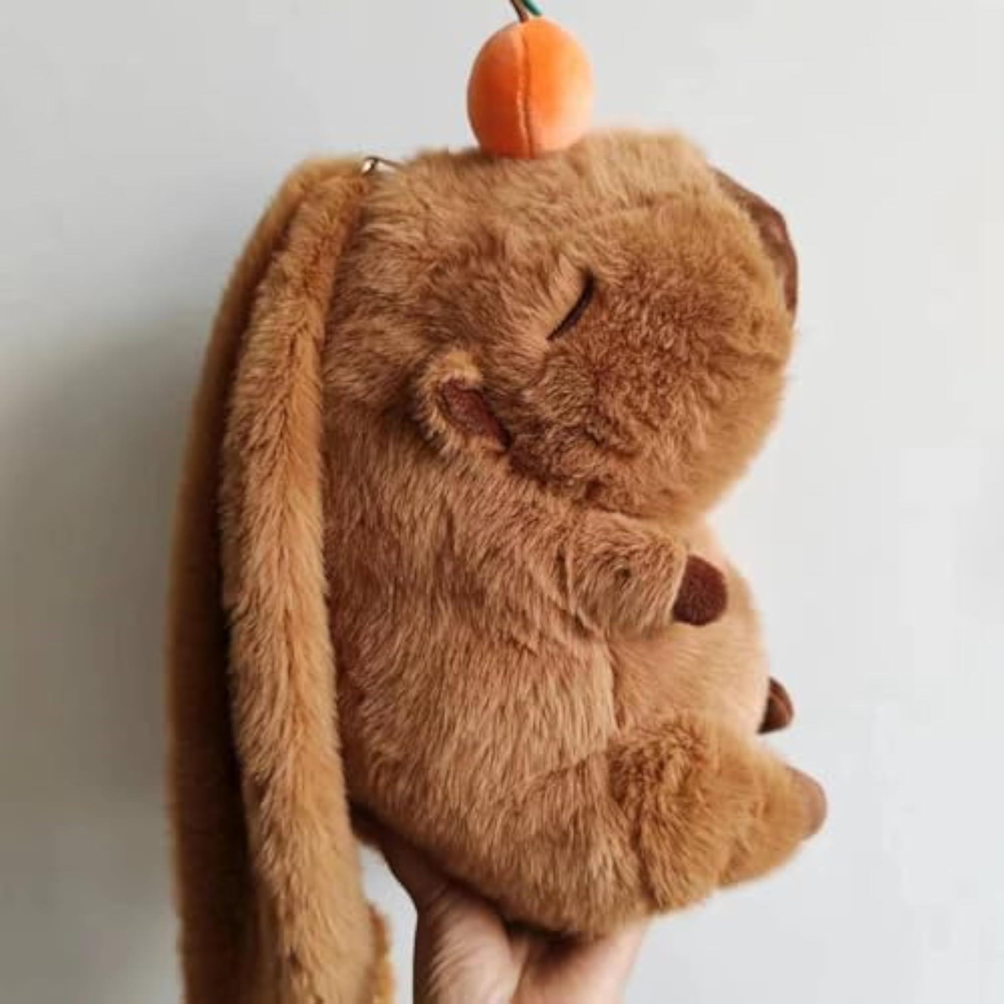 Cute Casual Plush Capybara Backpack for Kids