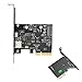 USB 3.1 PCIE Card, Speed Up to 500-1080M/S Type C Expansion Card Supports Hot Plug and Start for Home Electronics for PCI-E1x/4x/8x/16x