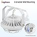 60W LED Explosion Proof Light, UL 844 Certified Class I Division II High Bay Industrial Lighting, 7200 Lm 5700K Daylight, IP66 Waterproof, 3/4