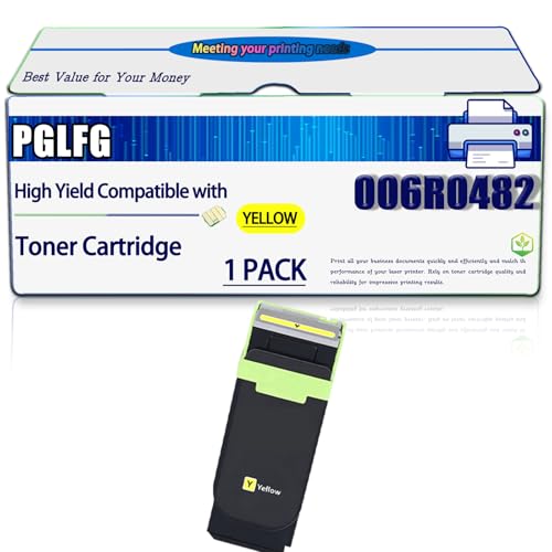 Compatible for Xerox 006R04823 Toner Cartridge Work for C320 C325 Printers, High Yield 2200 Pages, with Chip (1 Pack Yellow)