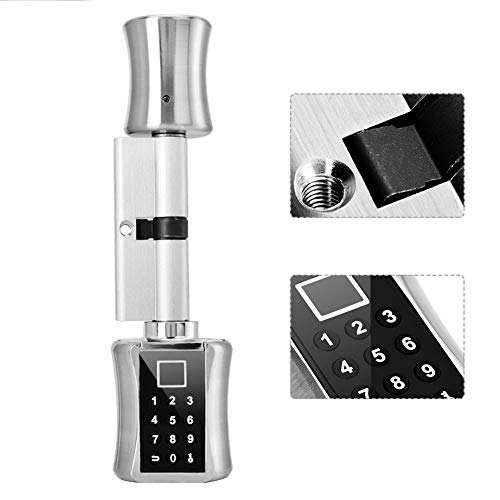 Fingerabdruck-Türschloss, intelligentes biometrisches Fingerabdruck-Scanner-Türschloss Passwort-codiertes Schloss für Smart Home,