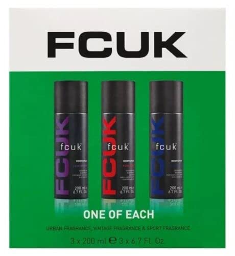 FCUK Body Spray - URBAN FRAGRANCE-VINTAGE FRAGRANCE-SPORTS FRAGRANCE