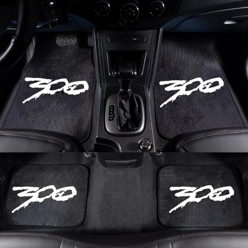 Tapis de sol voiture caoutchouc inodore Chrysler 300 2005-2020 - Protection auto robuste - 2