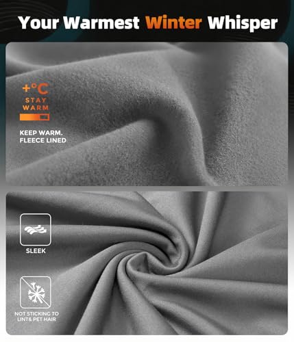 Image of CL convallaria Thermal Underwear Long Johns Set Mens Winter Gift Hunting Gear Sport Base Layer Bottom Top