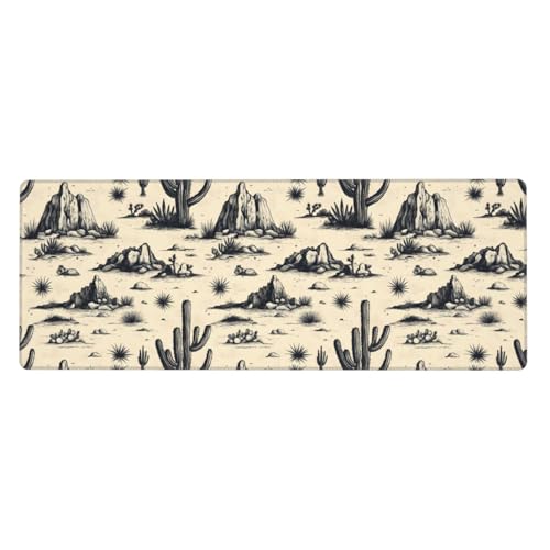 Grand tapis de souris imprimé haut de gamme avec base en caoutchouc
