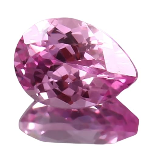 Pierre gemme saphir rose ceylan 11x8mm GH_NAT_09303 pour création bijoux