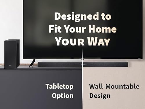 Barre de son Sharp HT SBW320 2.1 canaux avec subwoofer 5 25 et connectivité filaire & sans fil Neuf - vue 6