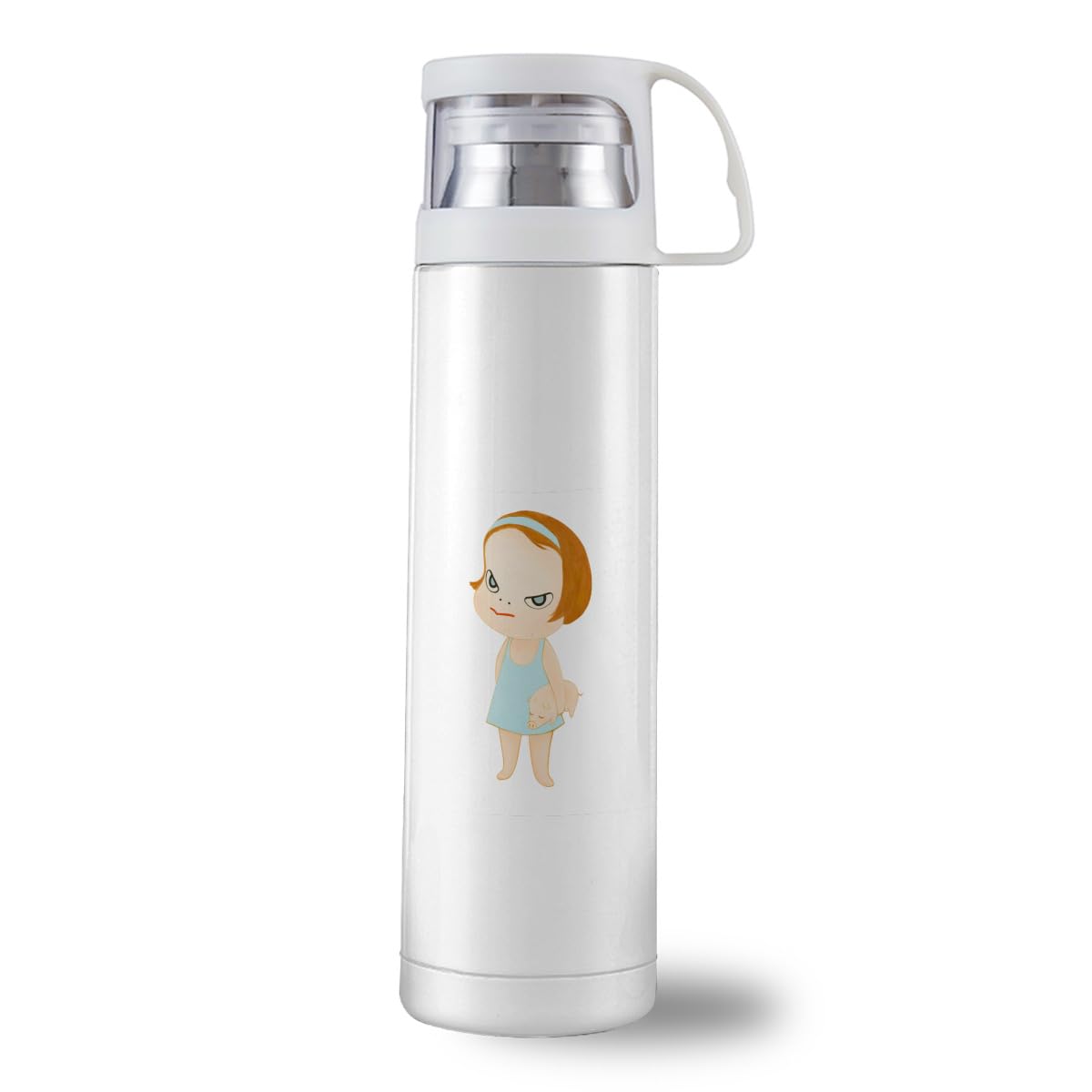Amazon｜水筒 奈良美智 魔法瓶 ステンレスボトル マグボトル 500ml