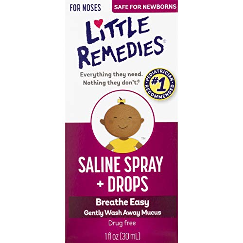 Image of Little Remedies Noses Saline Spray Drops, 1 Fl Oz (Pack of 1)