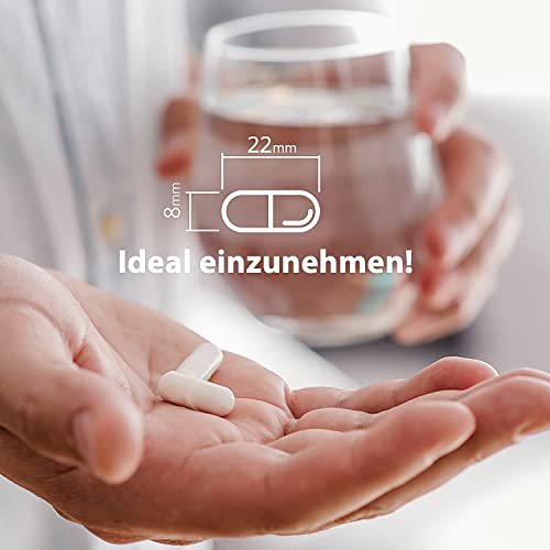 Silizium Kapseln Effective Nature Nu Grow – 120 Kapseln zur Haarpflege