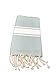 Produktbild Fouta Klassik Hellblau | Hamam-Tuch | Saunatuch | Strandtuch | 2 x 1 m | 100% Baumwolle aus Tunesien
