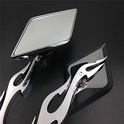 Amazon.com: HTTMT MT336-CD Diamond Flame Stem Mirrors