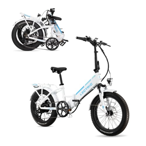 LECTRIC XP 3.0 Long-Range Electric Bike | Adult Folding Bikes - Weighs Only 64lbs | 65 Mile Range w/ 5 Pedal-Assist Levels | 28mph Top Speed - Class 1, 2, 3 eBike
