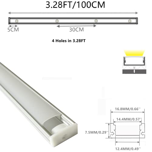 Review de Perfiles de aluminio en u para comprar hoy. 11 Imagen adicional