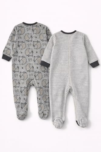 Image of TuddyBuddy 100% Cotton Multi Color Zipper Romper Sleepsuit /Romper /Jumpsuit for Baby Boy & Baby Girl