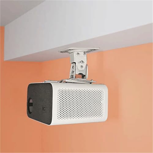 Support mural pour projecteur universel cintre télescopique et fixation plafond compact