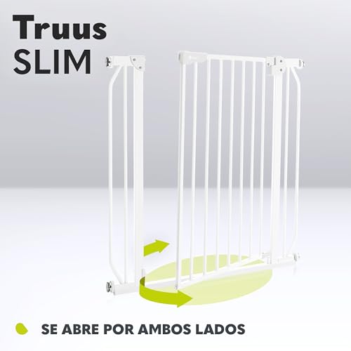 Miniatura 5 de Lionelo Truus Slim - Rejilla De Protección Para Escaleras, Sin Taladrar, Rejilla Protectora Para Puerta, Rejilla Para Puerta Para Bebé, Metal, Ancho De 75 A 105 Cm, Ajustable