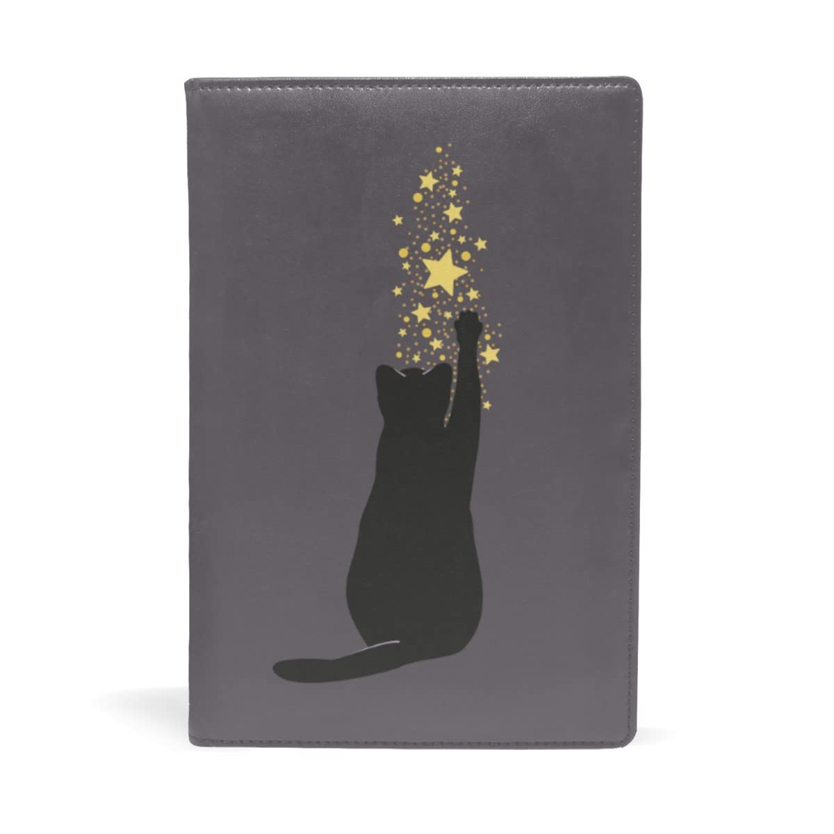 Amazon | SoreSore（ソレソレ） ブックカバー a5 黒猫 ねこ 猫柄 星柄