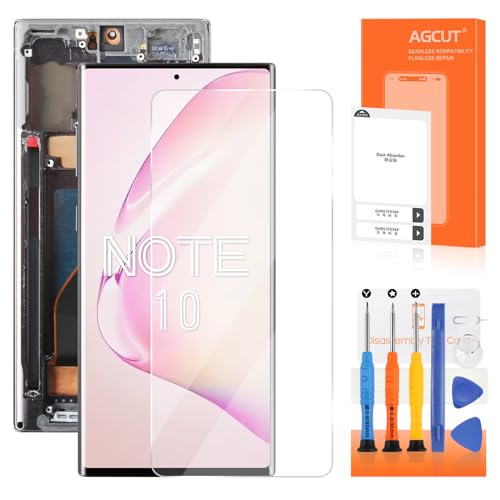 INCELL for Samsung Galaxy Note 10 Screen Replacement for Samsung Note 10 LCD Display SM-N970F, SM-N970U LCD Digitizer Touch Assembly Black with Frame