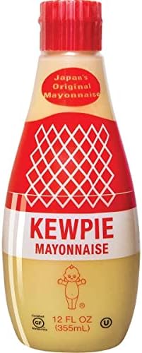 Kewpie Mayonnaise, Japanese Style Mayo Sandwich Spread Squeeze Bottle, 12-Ounce Tube (Pack of 1)