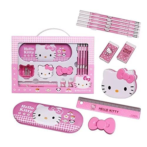 SK TOY ZONE Unicorn Stationery Writing Set-Unicorn Diary|Pencils|Sharpener|Unique Erasers For Girls Ages 4-11 Years Old Birthday Party Return Gift Set For Girls Kids (11 Pcs)|Multicolor