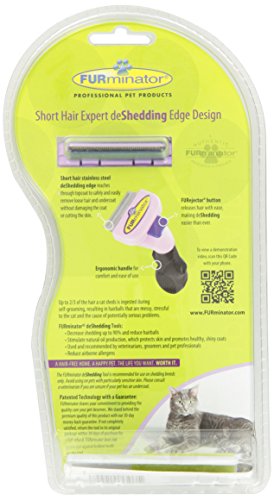 RASQUEADEIRA FURMINATOR GATOS DE PELO CURTO PORTE PEQUENO