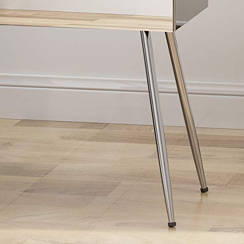 Christopher Knight Home Georgia Modern Accent Table, Mirror, Silver #TOP4