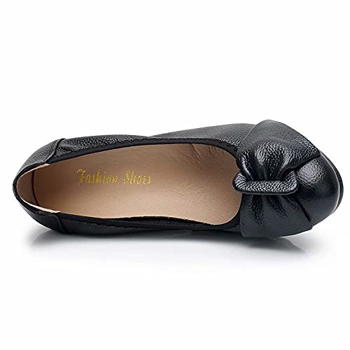 Stunner Women's Bowknot Comfortable Wedge Pumps2