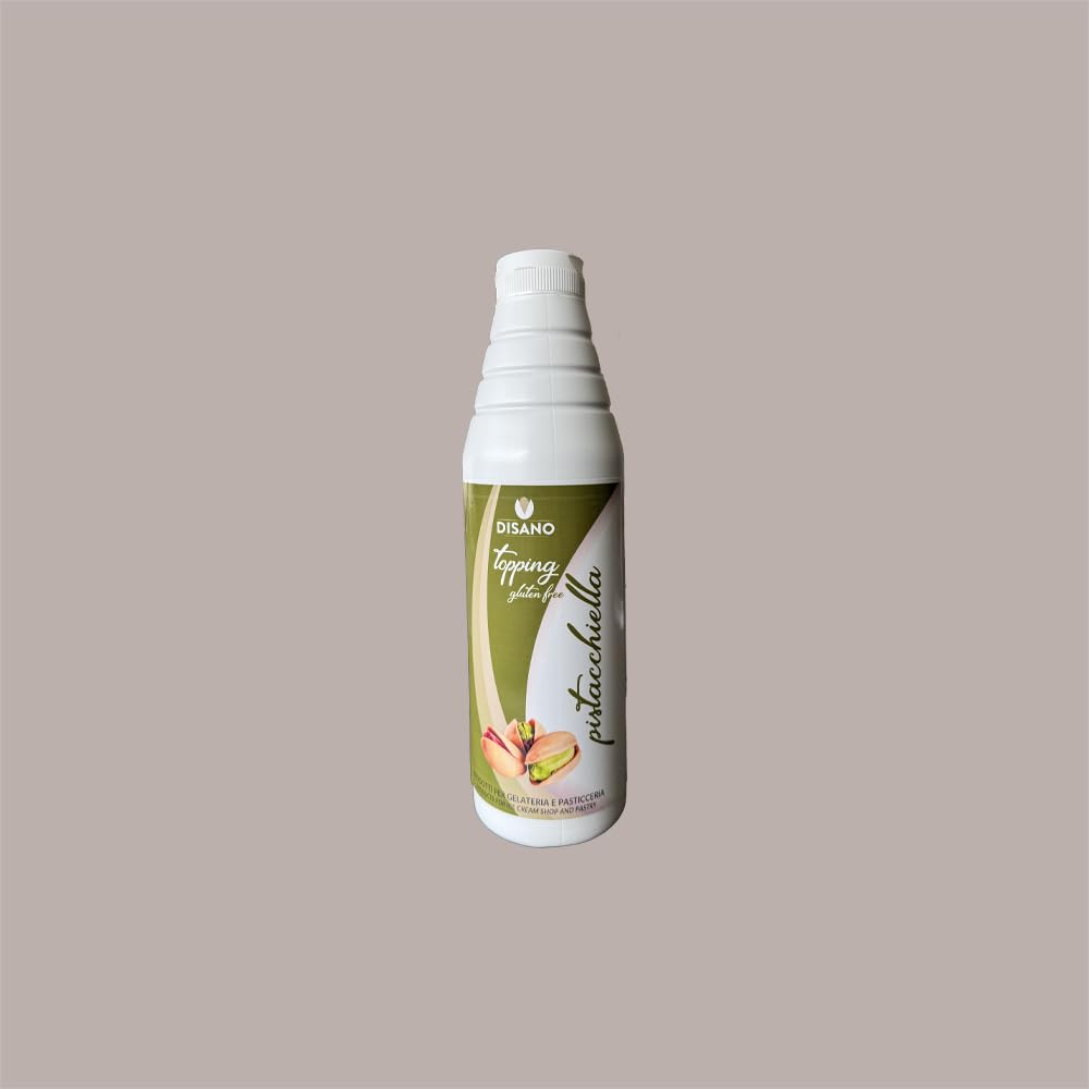 Lucgel Topping Salsa Dolce Pistacchiella per Dessert al Gusto di Pistacchio - 0,9 Kg -