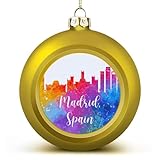 Con hilo dorado, fácil de colgar, viene con una cuerda dorada para colgar fácilmente en árboles de Navidad, puertas, ventanas, paredes o en cualquier lugar que desees. Ideal para jardín, fiesta, hogar, dormitorio, decoración interior y exterior.