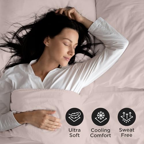 Image of ROYALE LINENS 4 Piece Full Sheets Set - Soft Brushed 1800 Microfiber Bedding - 1 Fitted and 1 Flat Sheet, 2 Pillow Cases - Wrinkle Free & Fade Resistant - Hotel Luxury Bed Sheets Set (Pink, Full)