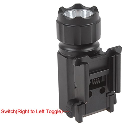 Securitying® P05 600 Lumens Led Tactical Gun Flashlight With 3.0V 800Ma Cr2 Battery #TOP3