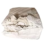 Putzlappen/Putztücher/Reinigungstücher – Kattun Weiß, 10 kg