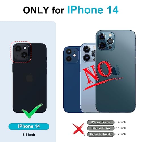 Coque portefeuille iPhone 14 clapet protection antichoc rabat vert